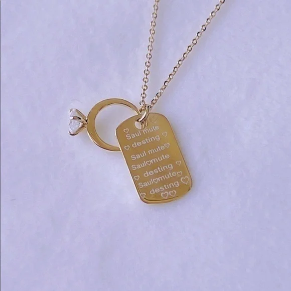 18K Gold VermeilSoulmatedestiny ❤️ Necklace